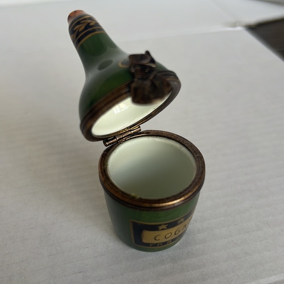 LIMOGES COGNAC BOTTLE - Picture 2 of 3